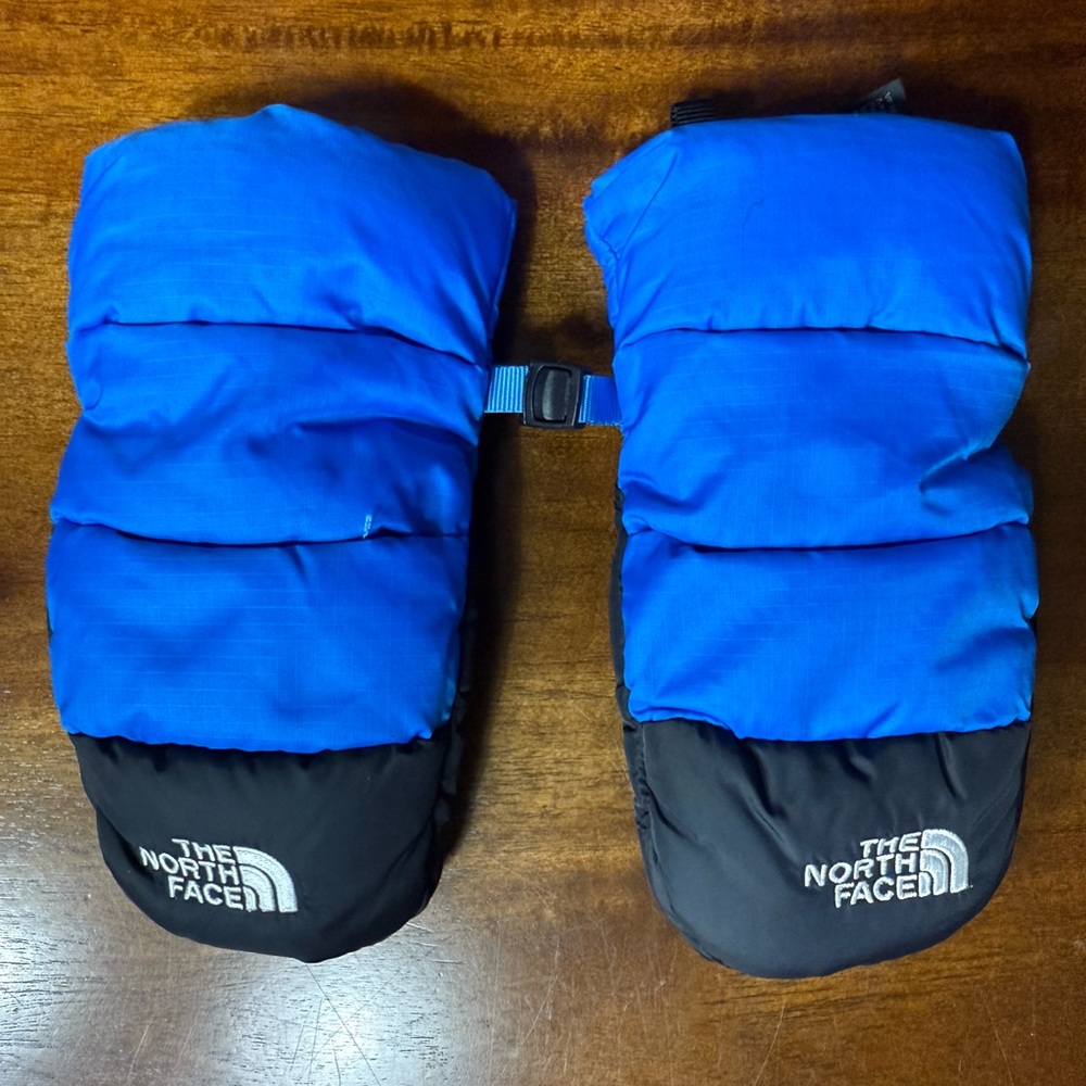 The North Face Black and Blue Gloves